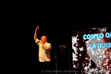 Éxito de Los Morancos en Telde con quejas del público por la desorganización (Foto Francisco Javier Santana)